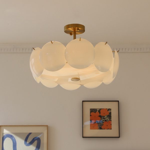 Discover the Timeless Elegance of Scandinavian Modern Round Ceiling Lamps