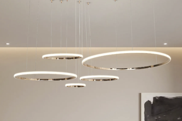 Elegant LED Acrylic Silk Chandelier: A Timeless Statement Piece