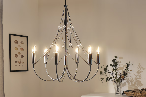 Elegant Bedroom Chandelier Design Ideas