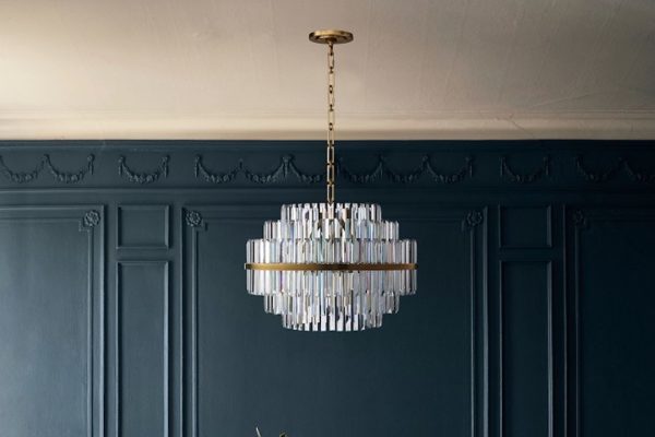 Stunning Crystal Chandelier with Color Changing Functions