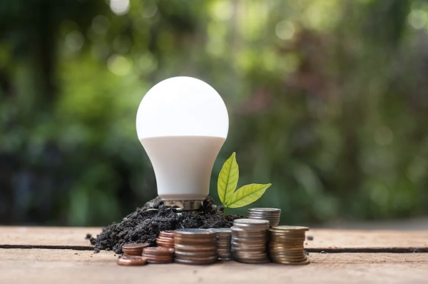 Efficient Lighting: Energy-saving LED Lamp