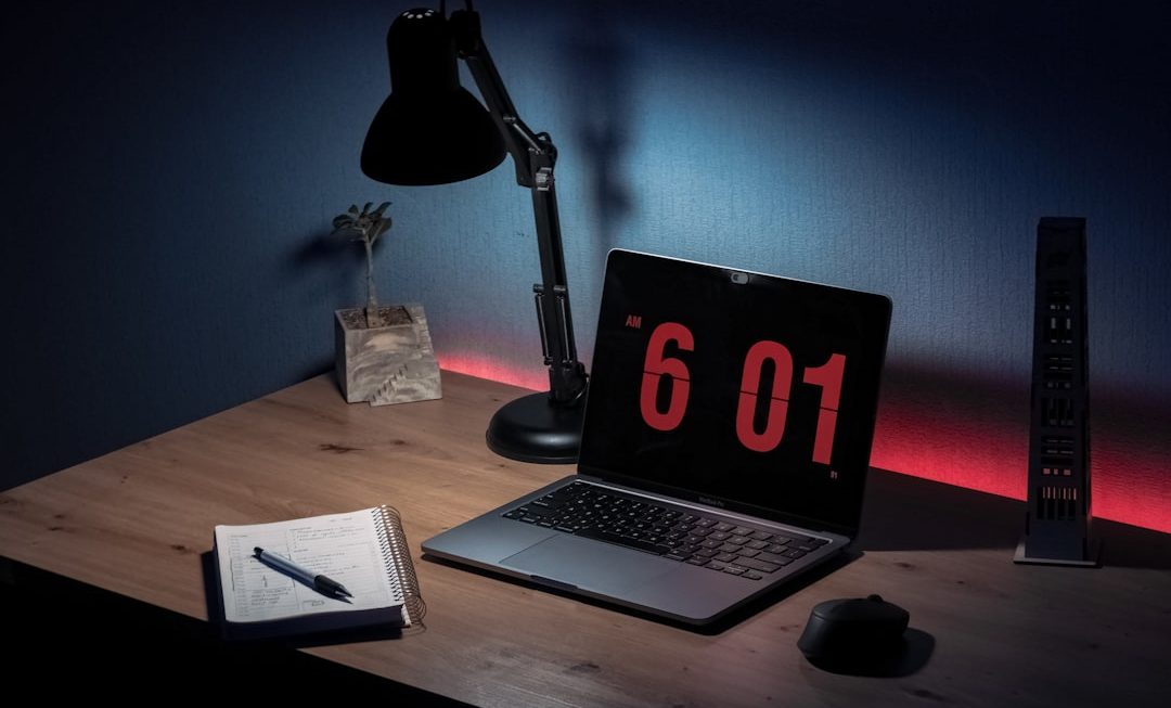 Photo table lamp