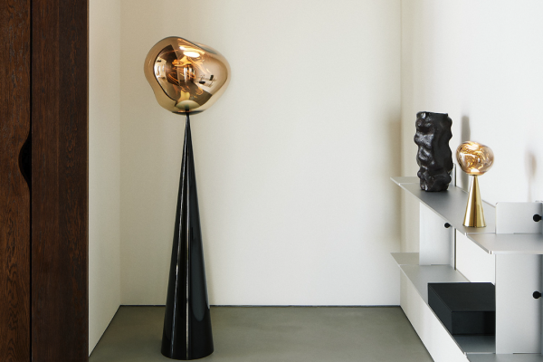 Revolutionary Melting Cone Fat Floor Lamp