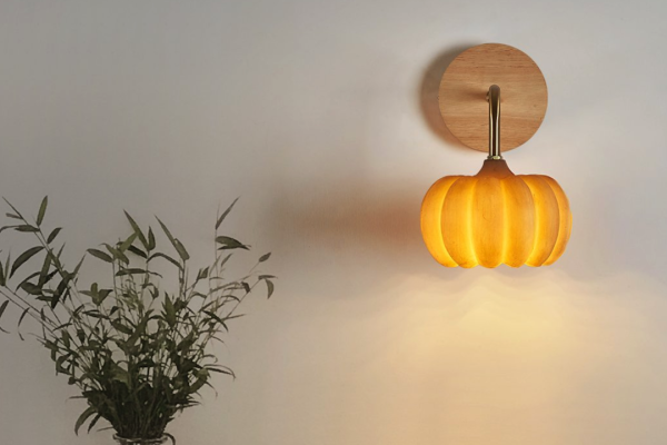 Light Up Your Space with a Pumpkin Wall Lantern