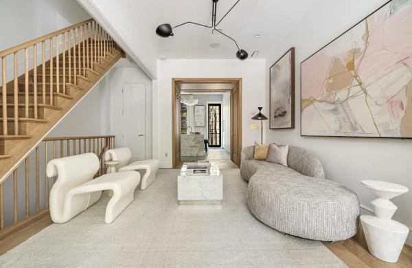 Enhance Your Hallway with Soft Fabric Shade Accent Light